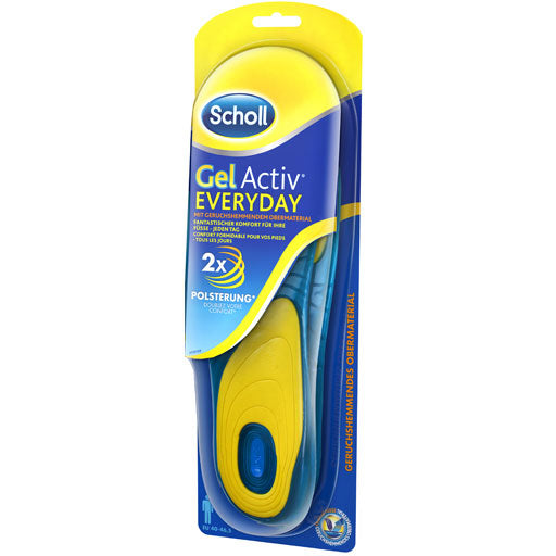 SCHOLL GelActiv insoles Everyday men size 40-46