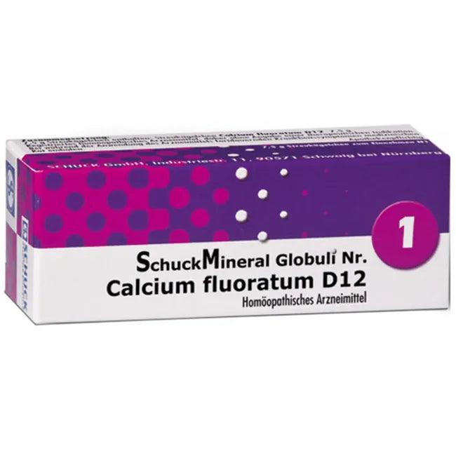 SCHUCKMINERAL Globules 1 Calcium fluoratum D12 UK