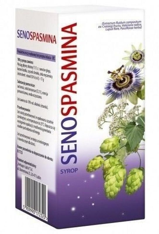 SENOSPASMINA (Passispasmina) Syrup 150g (119ml)