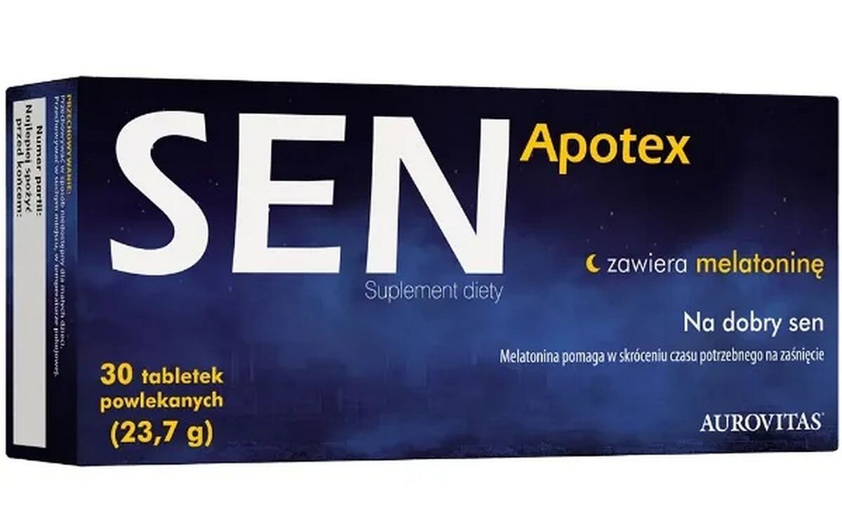 SEN APOTEX x 30 film-coated tablets