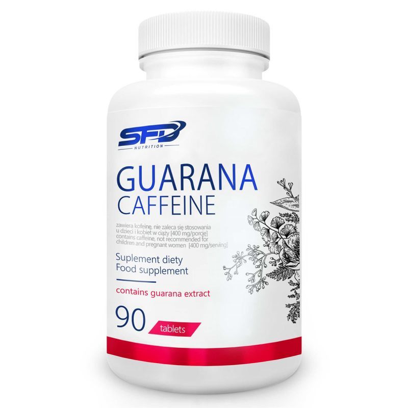 SFD Guarana Coffeine x 90 tablets, guarana Coffeine