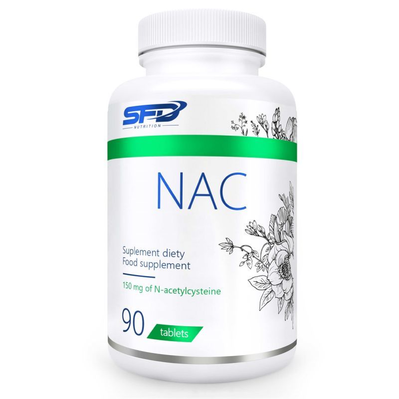 SFD NAC 90 tablets, n acetyl l cysteine benefits
