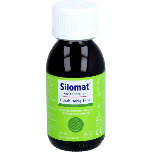 SILOMAT Cough Suppressant Marshmallow Honey Syrup 100 ml