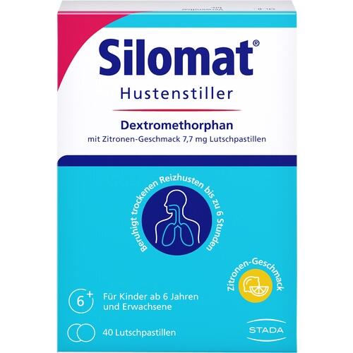 SILOMAT DMP lozenges 40 pc dextromethorphan hydrobromide