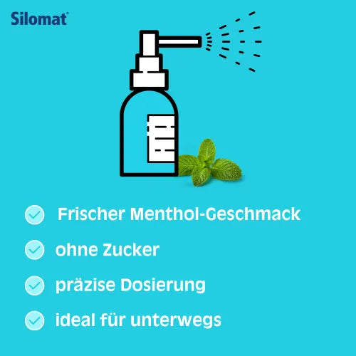 SILOMAT cough solver Ambroxol 10mg spray solution for one 13ml