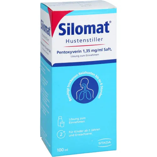 SILOMAT cough suppressant pentoxyverine 1.35 juice 100 ml