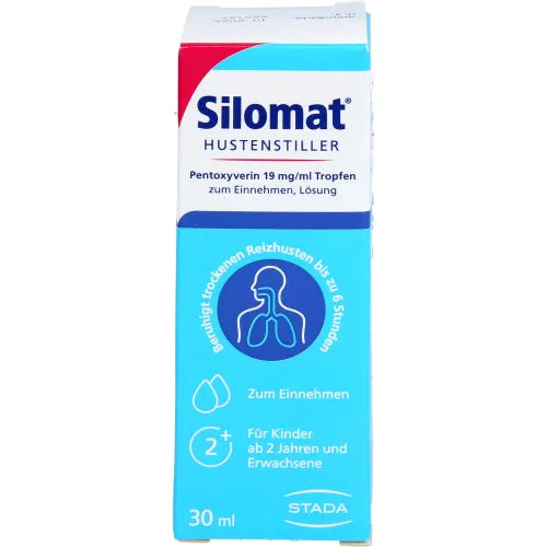 SILOMAT cough suppressant pentoxyverine 19 mg-ml TEI 30 ml