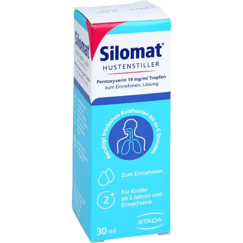 SILOMAT cough suppressant pentoxyverine 19 mg-ml TEI 30 ml