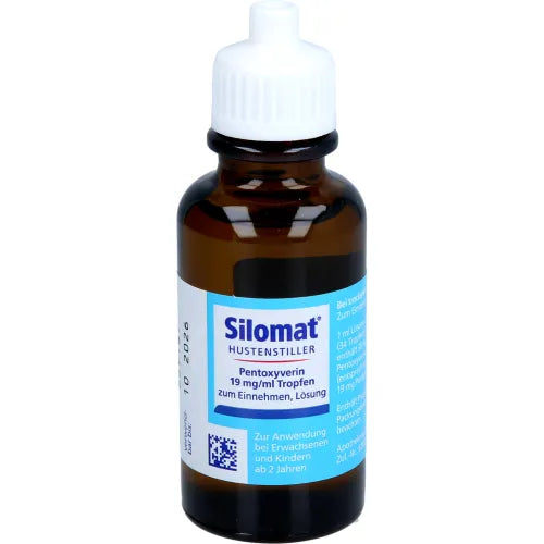SILOMAT cough suppressant pentoxyverine 19 mg-ml TEI 30 ml