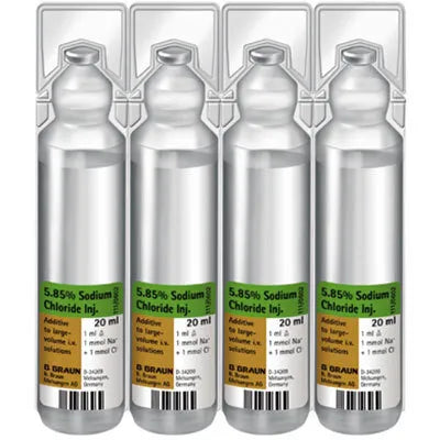 SODIUM CHLORIDE 5.85% Braun MPC Infusion Solution