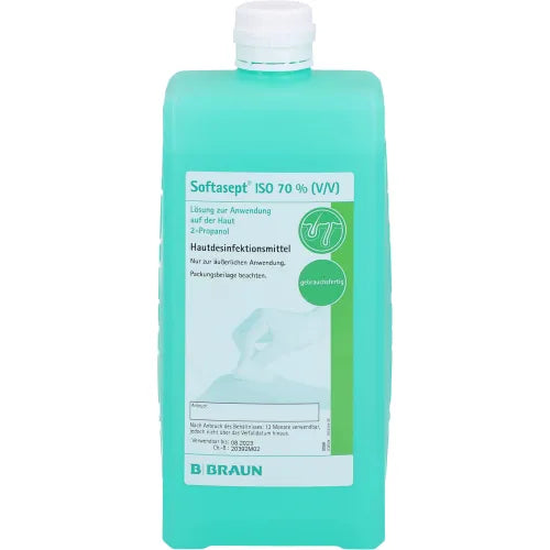 SOFTASEPT ISO 70% solution for application to the skin
