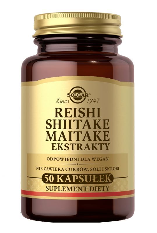 SOLGAR Reishi Shiitake Maitake extracts