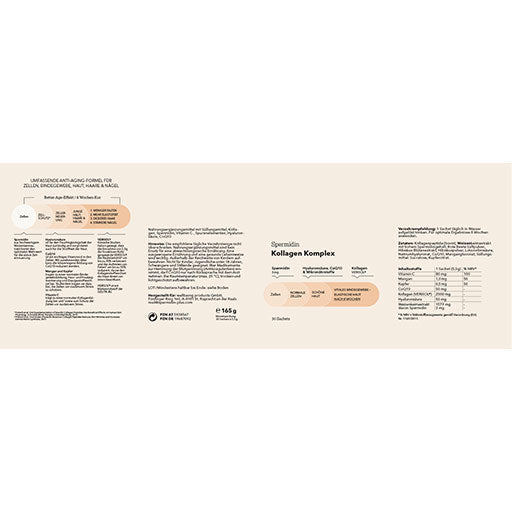 SPERMIDINE collagen complex sachets