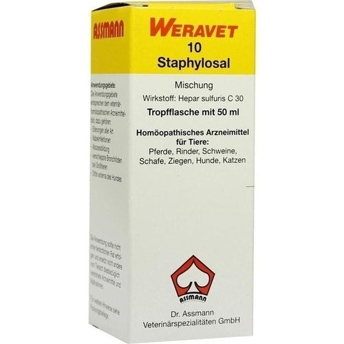 STAPHYLOSAL 10 drops vet. 50 ml