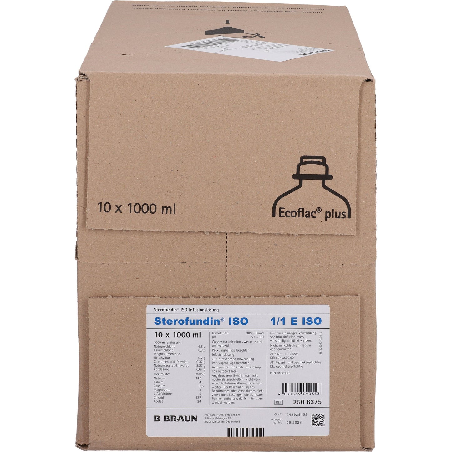 STEROFUNDIN ISO Ecoflac Plus infusion solution