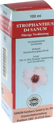STROPHANTHUS D 4 drops 100 ml