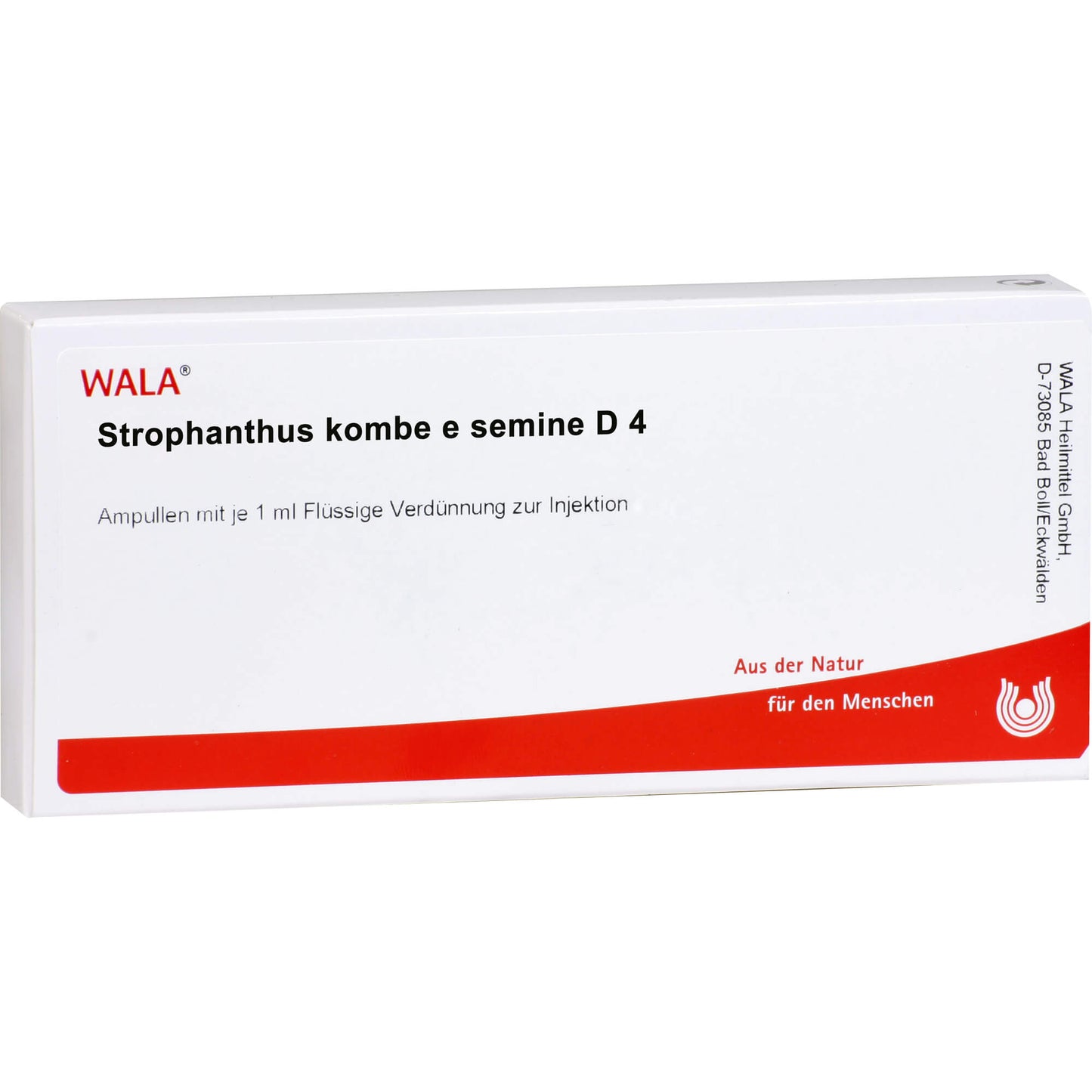 STROPHANTHUS KOMBE e semine D 4 ampoules