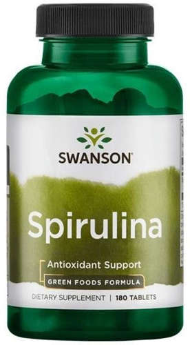 SWANSON Spirulina 500mg x 180 tablets