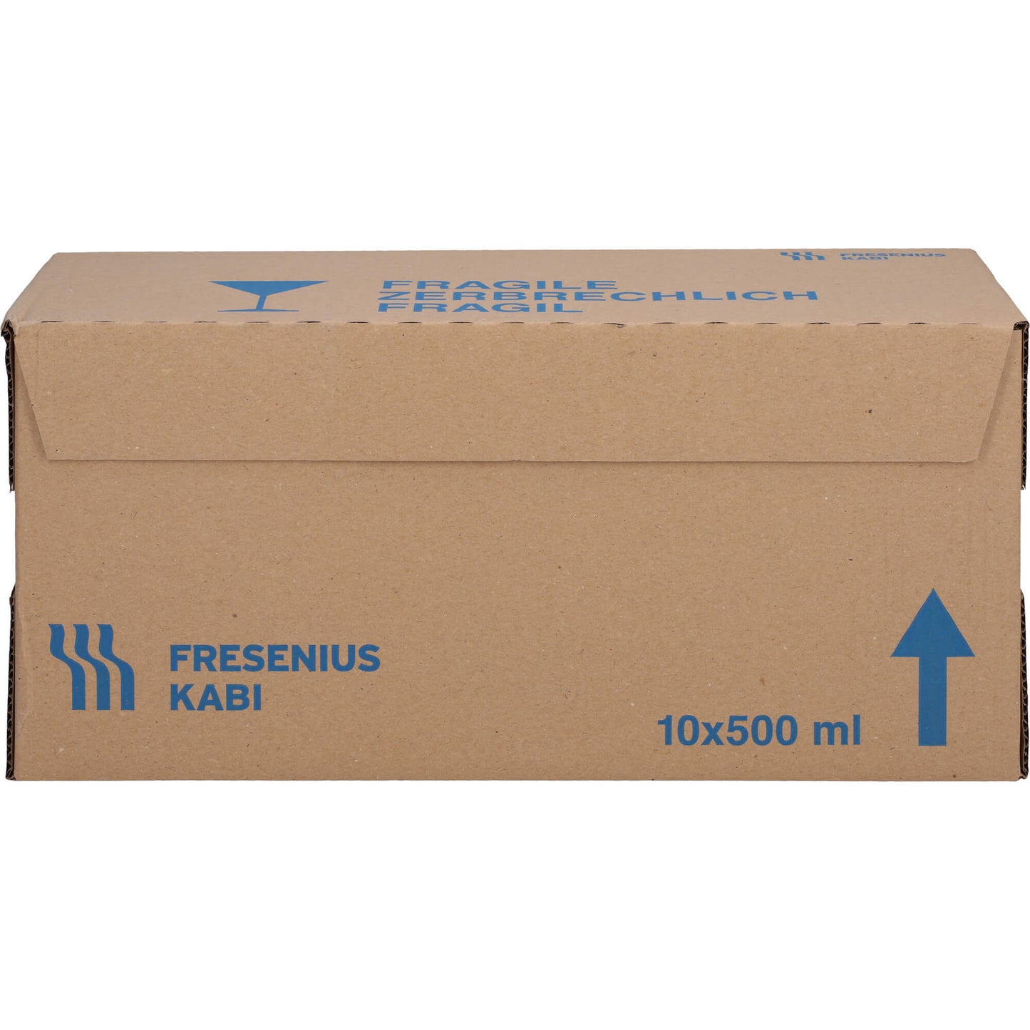 Saline solution 0.9% glass bottle Fresenius