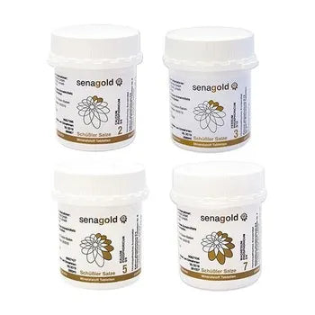 Schüssler Salts Energy Plus Cure with 2,3,5,7 (4x400) 1600 pcs