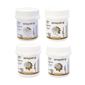 Schüssler salts concentration treatment with 3,5,7,8 (4x400) 1600 pcs