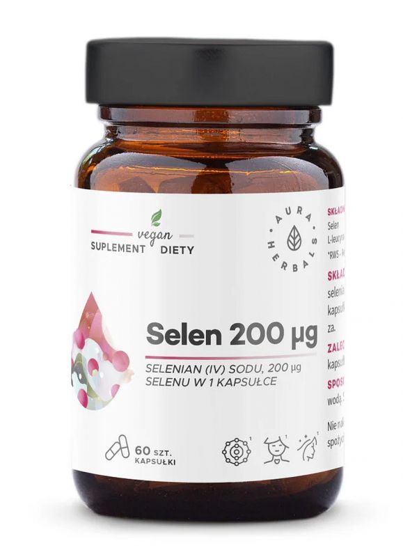 Selenium 200 mcg Sodium selenite (IV) 60 capsules