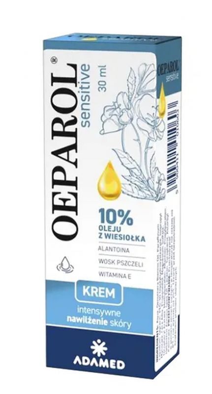 Sensitive cream with evening primrose oil