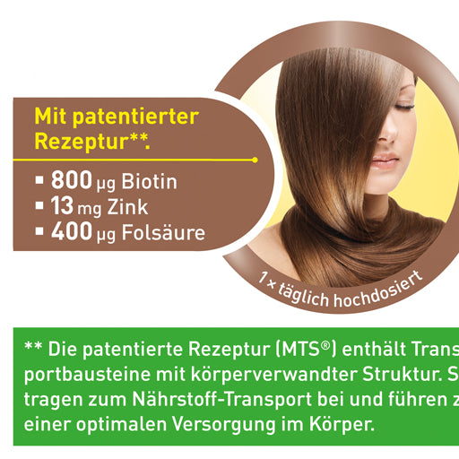 Shiny hair, Haarkraft Depot Intens tablets
