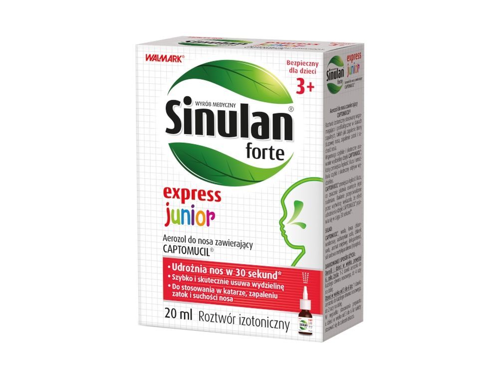 Sinulan Express Forte Junior nasal spray
