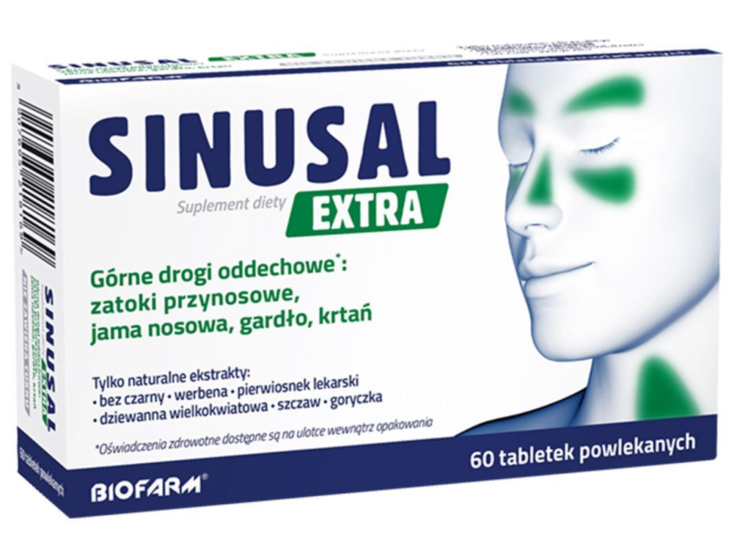 Sinusal Extra 60 tablets