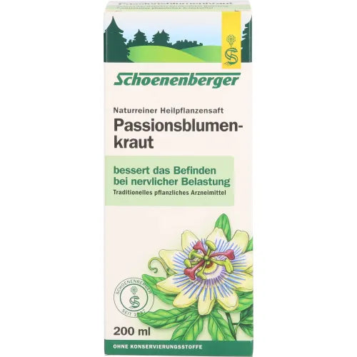 Sleep problems, Passionflower pure natural medicinal plant juice 200 ml - 3