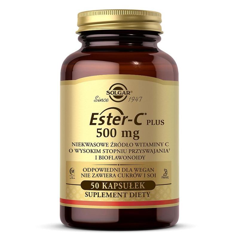 Solgar Ester - C Plus 500mg Vitamin C x 50 capsules