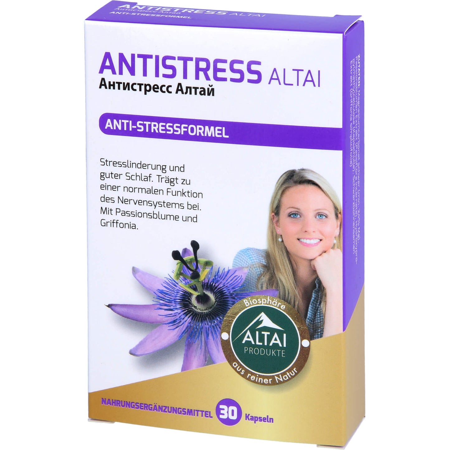 Stress relief, ANTI-STRESS ALTAI capsules