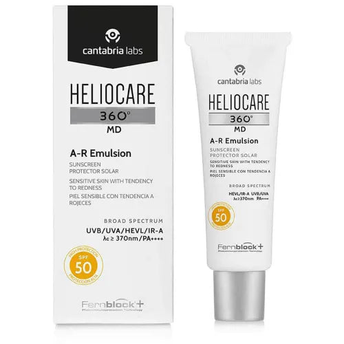 Sunscreen for Rosacea and Redness-Prone Skin, HELIOCARE 360° AR Emulsion SPF 50+