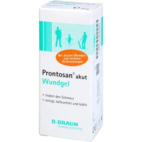 Superficial wounds and burns, PRONTOSAN acute wound gel