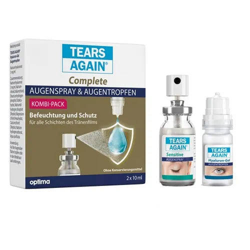 TEARS Again Complete Eye Spray & Eye Drops 2 x 10 ml