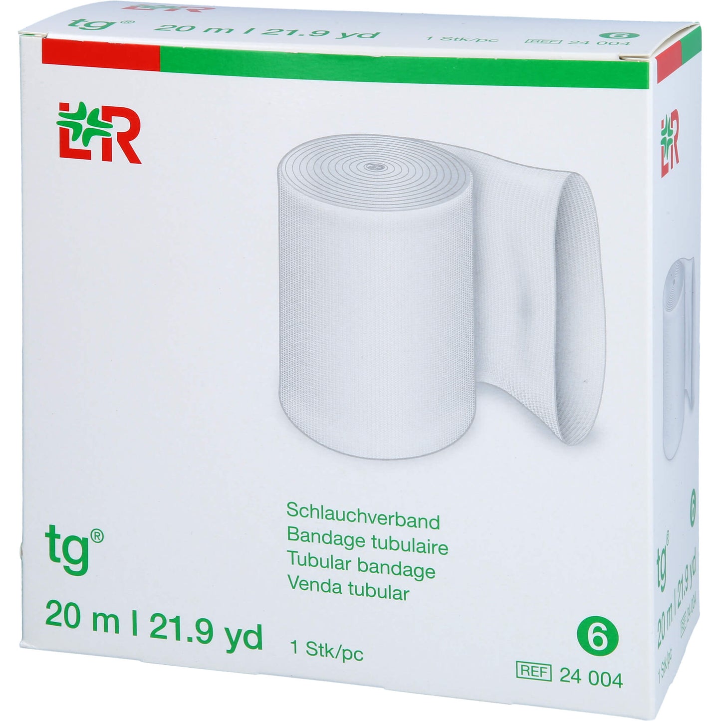 TG Tubular Bandage Size 6 20 m White