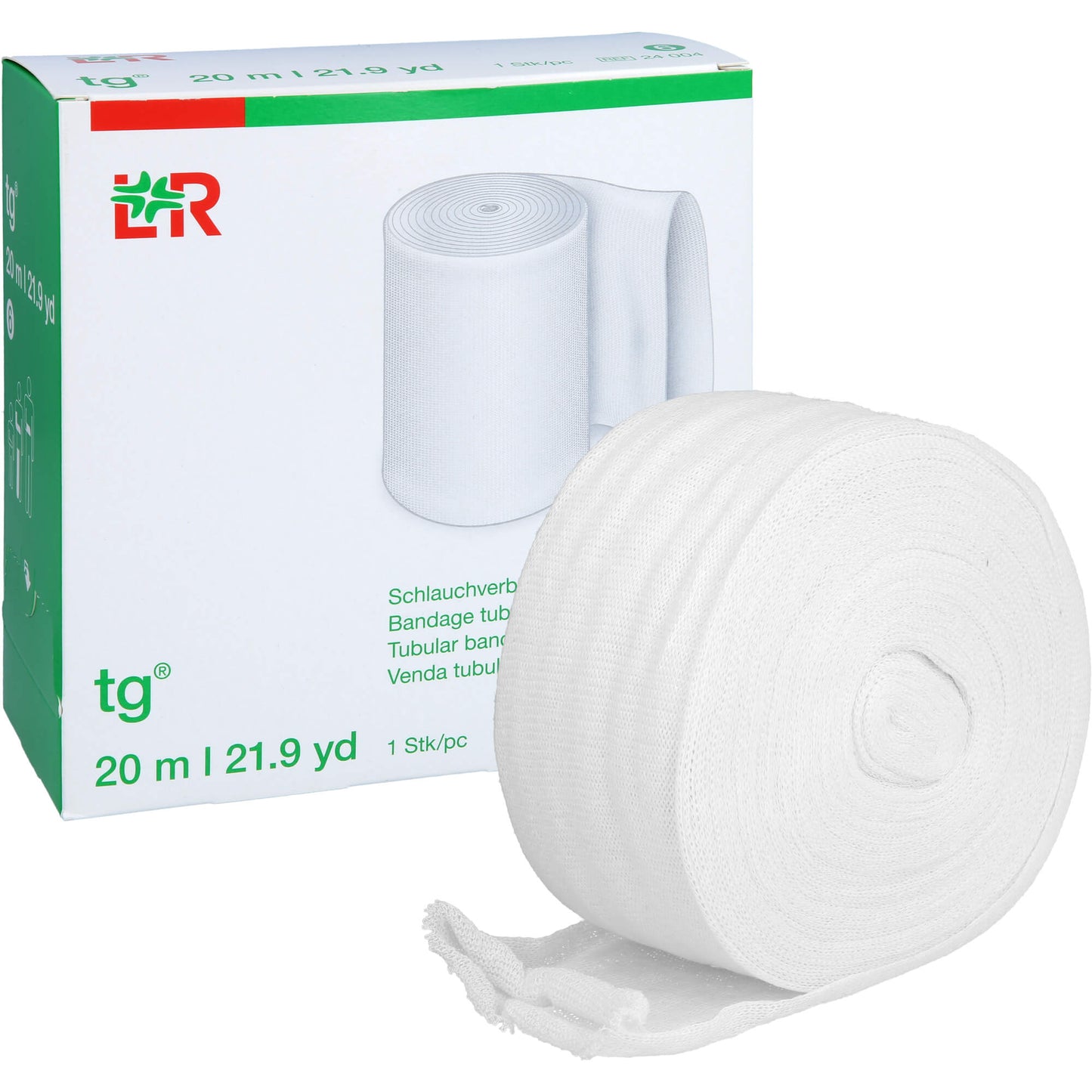 TG Tubular Bandage Size 6 20 m White