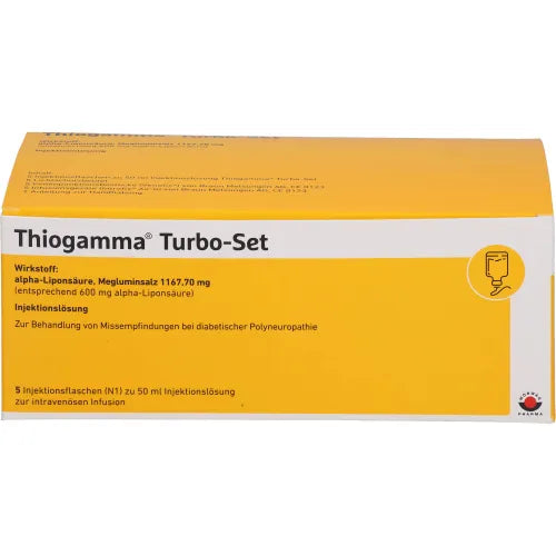 THIOGAMMA Turbo Set injection bottles