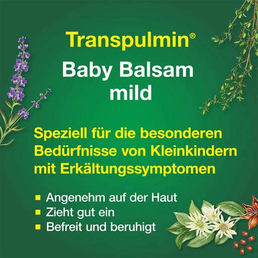TRANSPULMIN baby balm mild UK