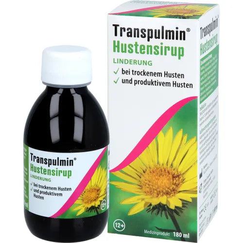 TRANSPULMIN cough suppressant syrup 180 ml