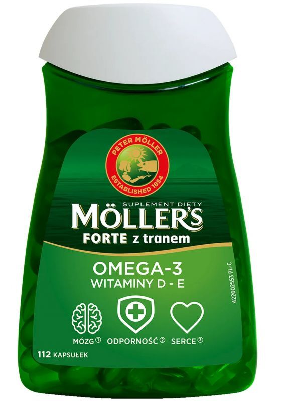 TRAN MOLLERS Forte x 112 capsules