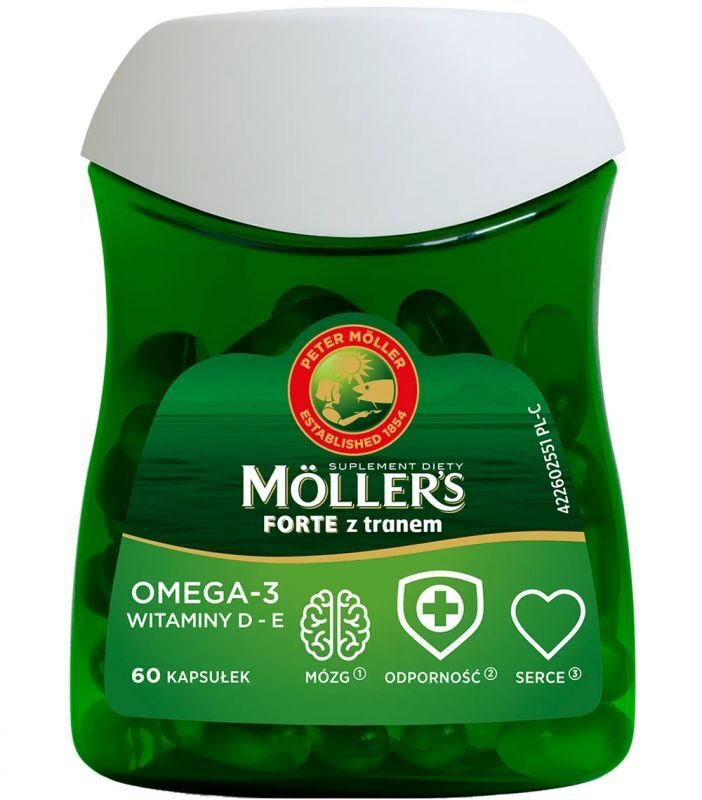 TRAN MOLLERS Forte x 60 capsules