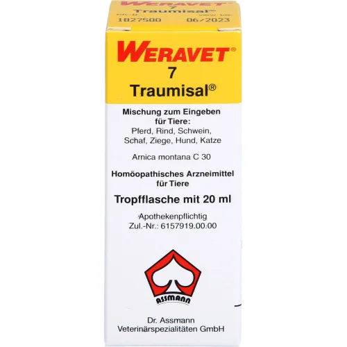 TRAUMISAL 7 drops vet. 20 ml