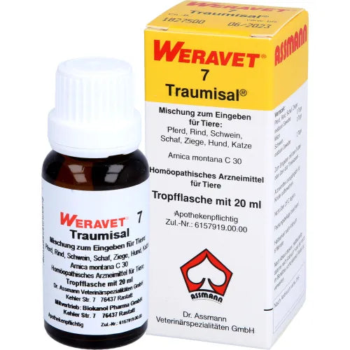 TRAUMISAL 7 drops vet. 20 ml