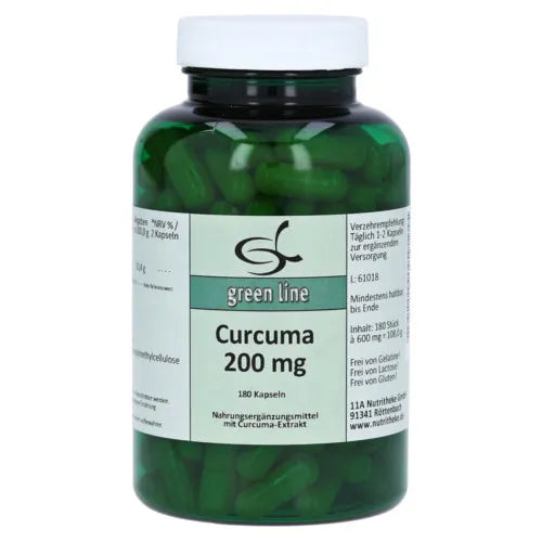 TURMERIC 200 mg Capsules 180 count