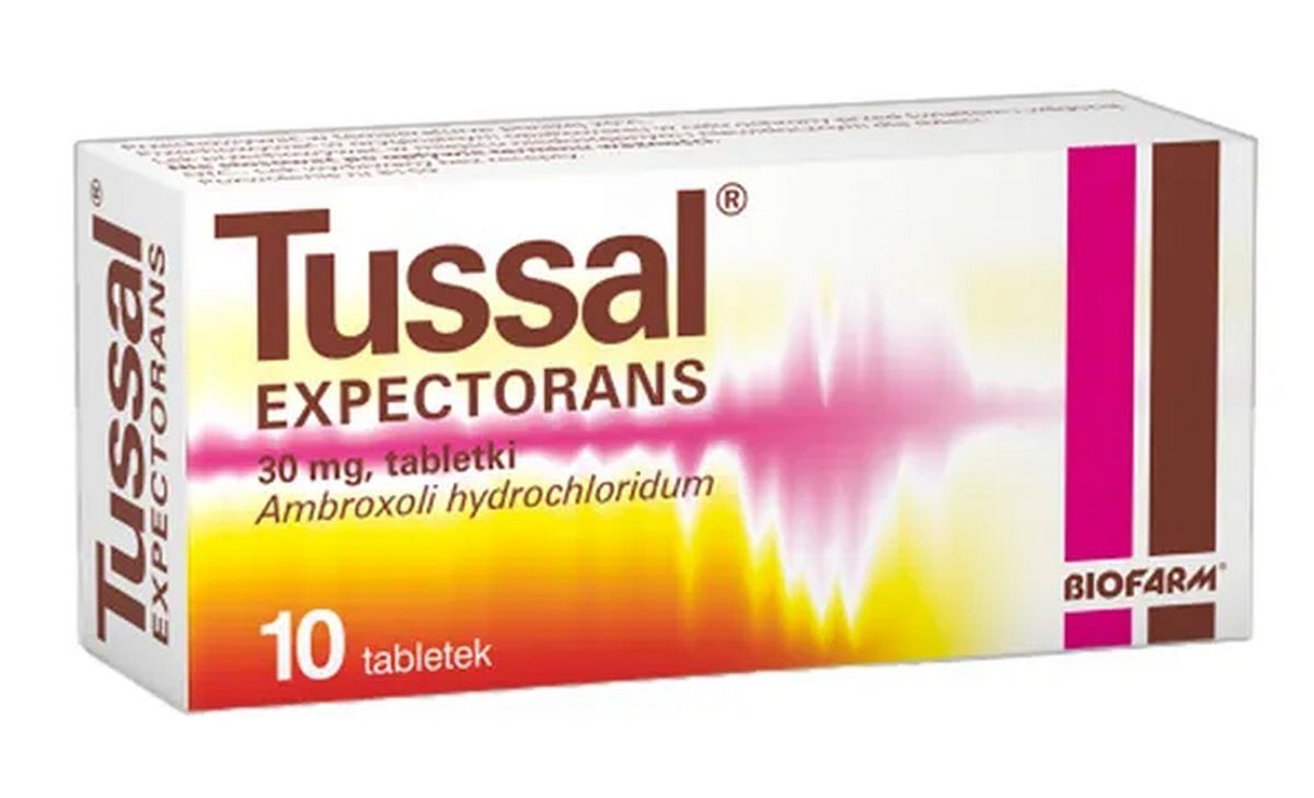 TUSSAL EXPECTORSANS x 10 tablets, coughing up mucus