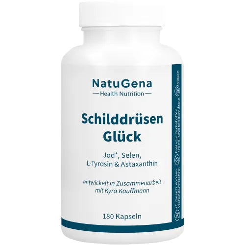 Thyroid Health Iodine+Selenium+L-Tyrosine Capsules 180 count