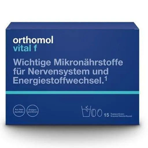 Tiredness, fatigue, ORTHOMOL Vital F UK