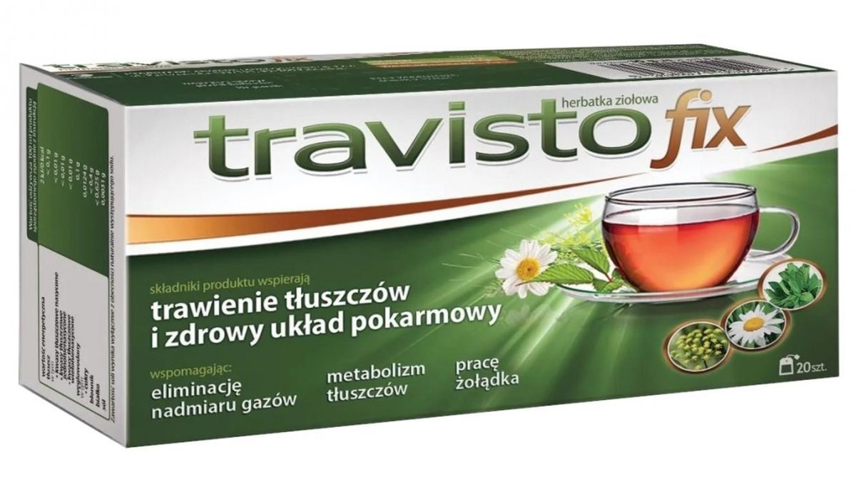 Travisto fix herbal tea 1.5g × 20 bags
